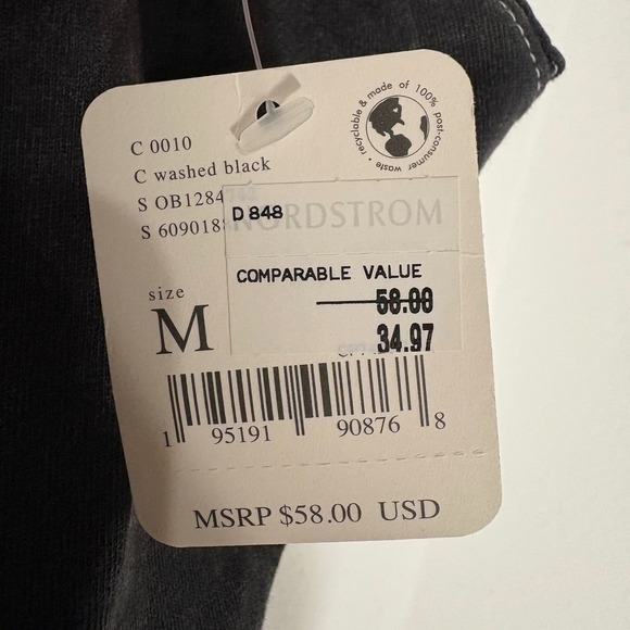 Intimately Free People Slub Knit Cozy Girl Bodysuit Size Medium Oversized NWT - Picture 5 of 11